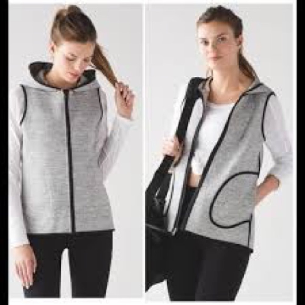Lululemon insculpt reversible hoodie vest